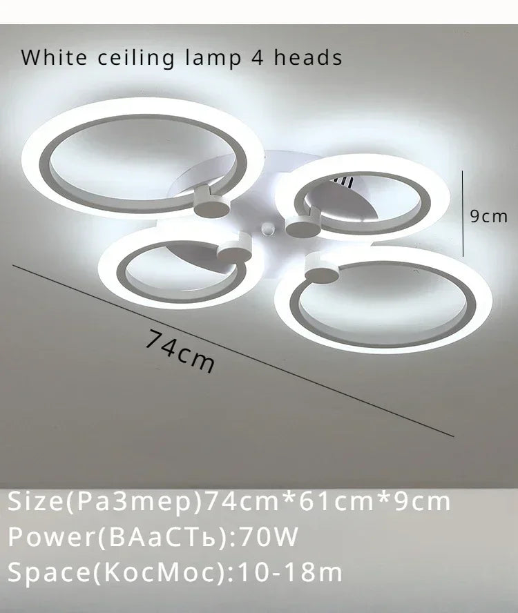 Alaeon LED Ceiling Chandelier