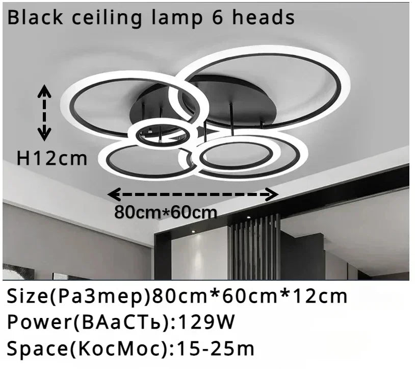 Alaeon LED Ceiling Chandelier