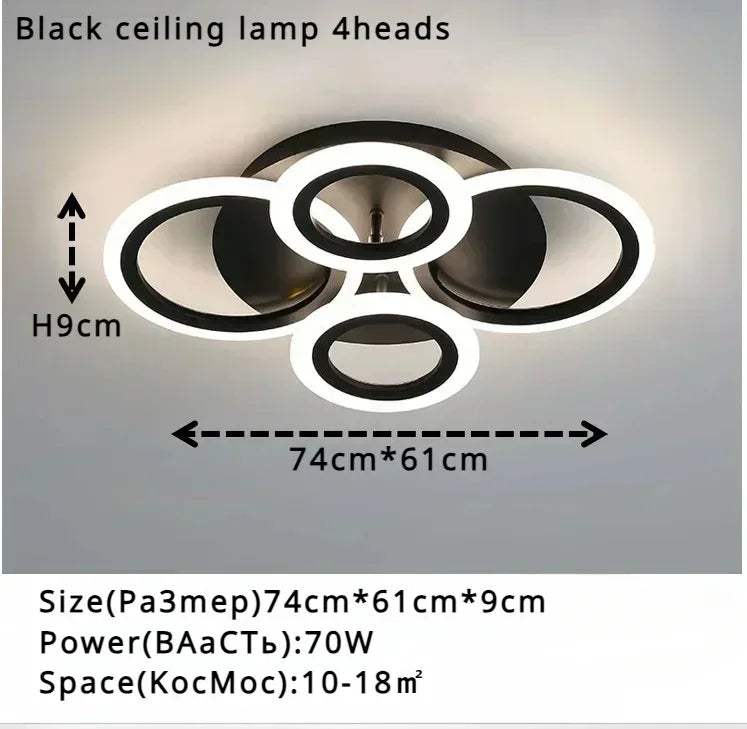 Alaeon LED Ceiling Chandelier