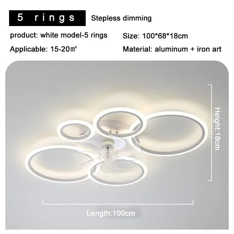 Alaeon LED Ceiling Chandelier