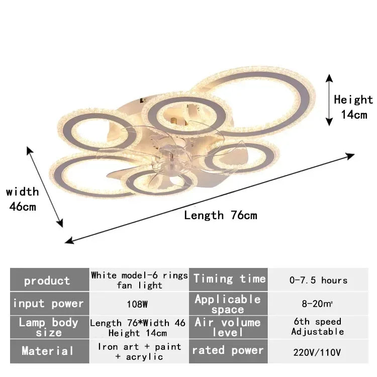 Alaeon LED Ceiling Chandelier